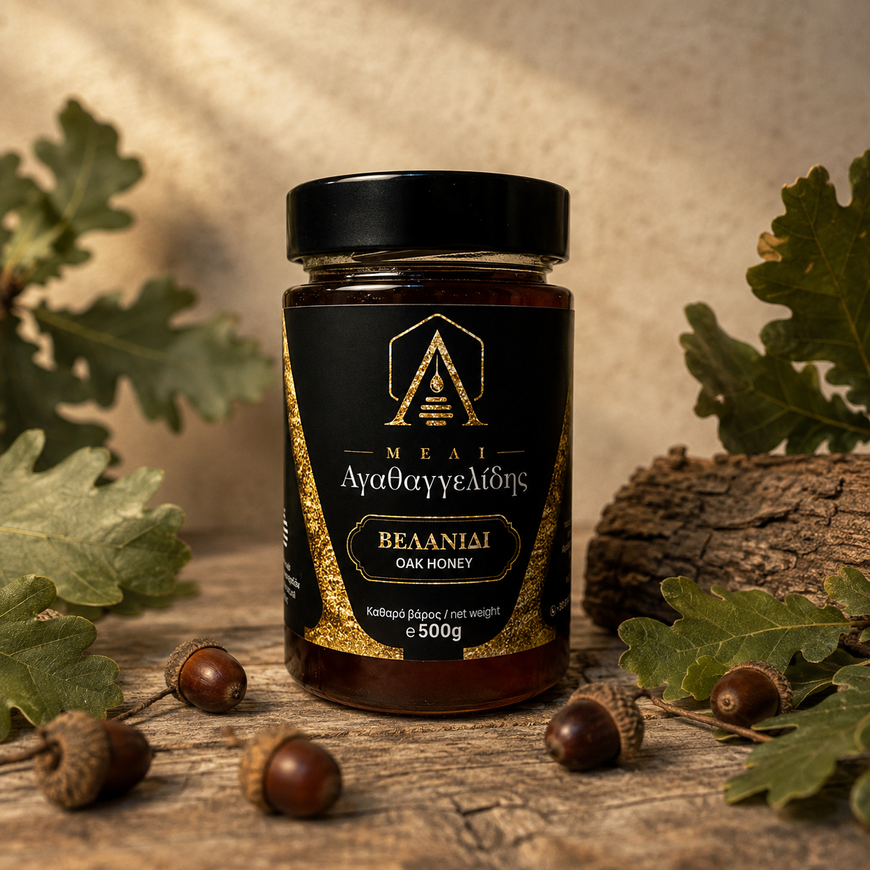 Μέλι βελανιδιάς 500g – Μέλι Αγαθαγγελίδης
